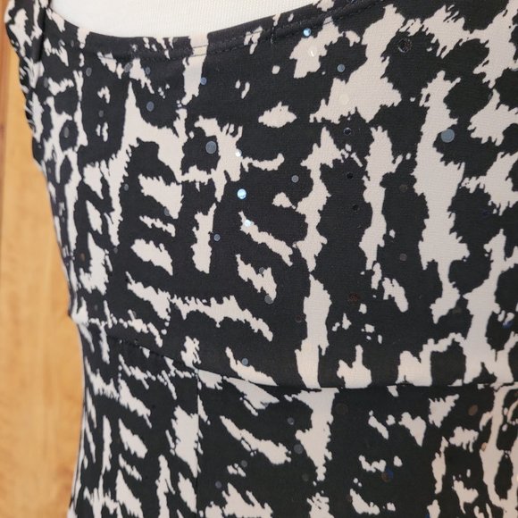 NY Collection Maxi Stretchy Sleeveless Dress. Size M - Picture 9 of 13